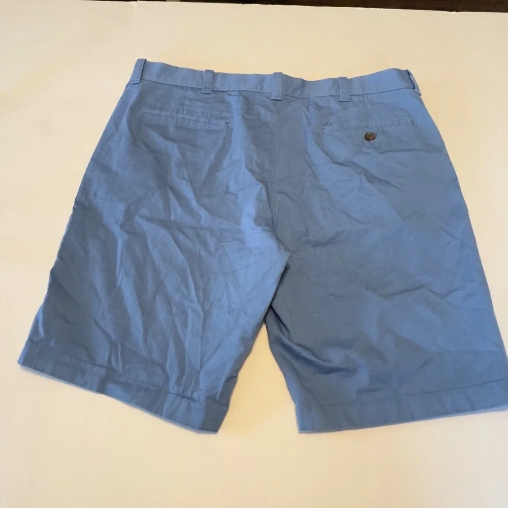 J.Crew Mens Re-Imagined‎ Stretch Chino Shorts Light Blue 11 Inseam Size 38